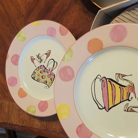 Rosanna Cream Plate - Picture 5 of 6